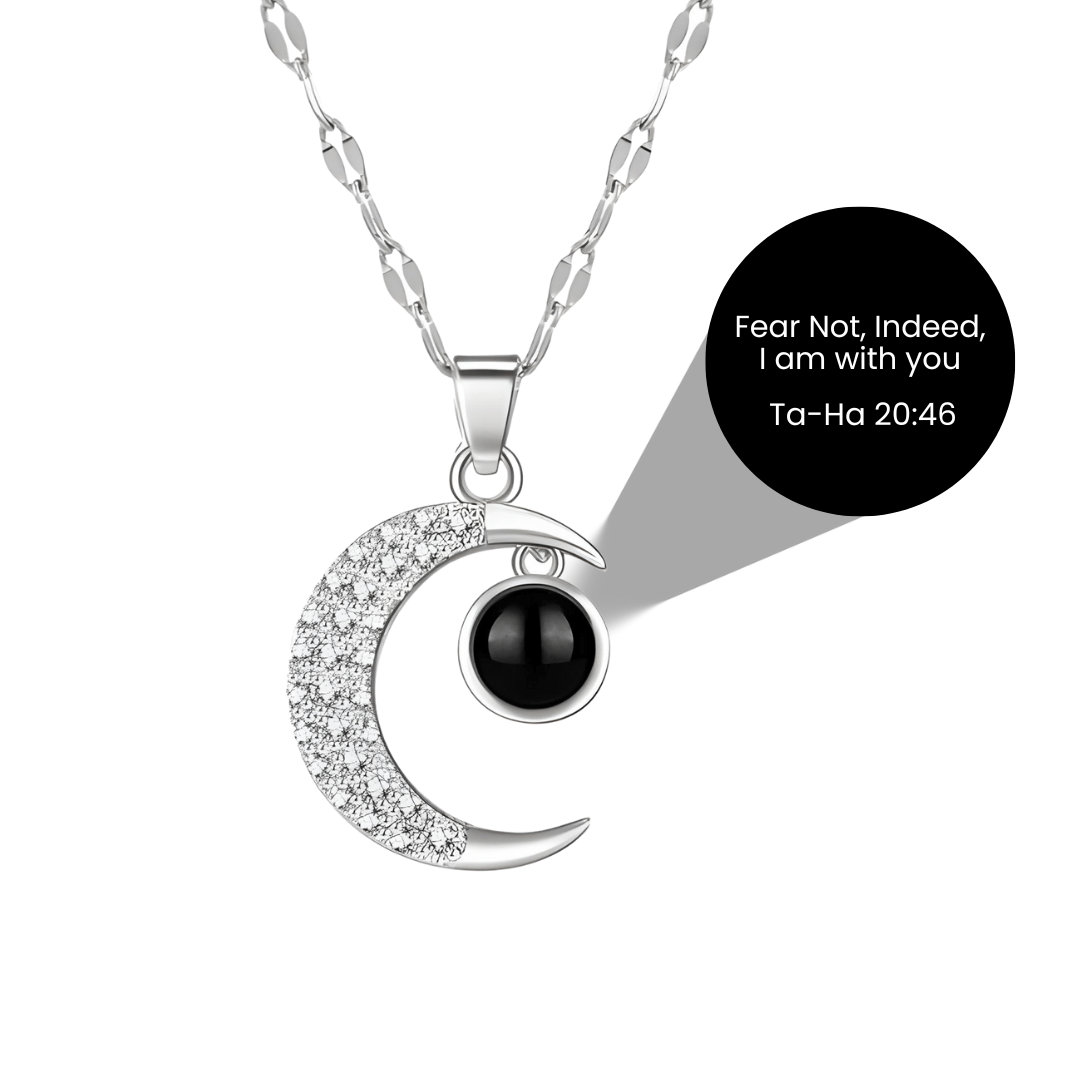 Personalized Sterling Silver Muslim Necklace