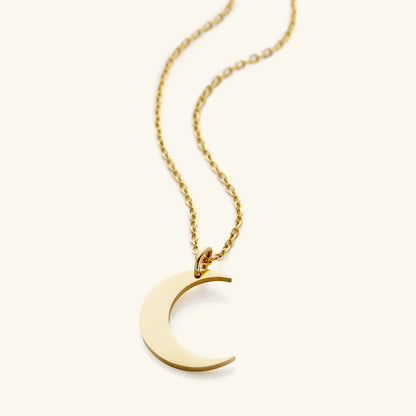 Crescent Moon Necklace | Unisex